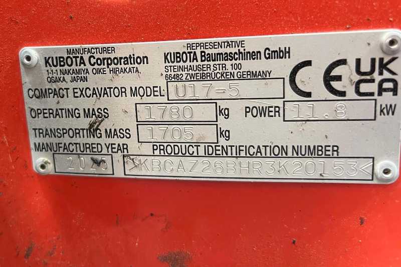 OmecoHub - Immagine KUBOTA U17-5